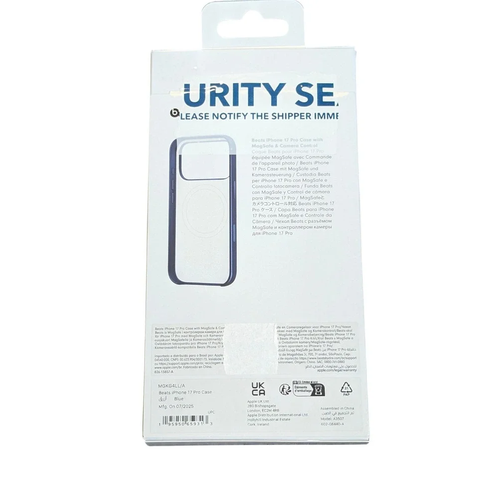 Cc4O Beats‎ - iPhone 17 Pro Case with MagSafe and Camera Control - Bedrock Blue